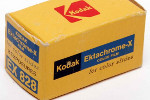 Kodak EKTACHROME-X ASA 64 – Code 5027 EX film packaging