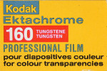 Kodak EKTACHROME 160T Professional Film - Code : 5037 / 6037 – EPT film packaging