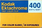Kodak EKTACHROME 400 (Daylight) - Code : 6074 / 5074 - EL film packaging
