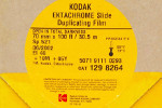 Kodak EKTACHROME Slide Duplicating - Code : 5038 film packaging