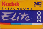 Kodak EKTACHROME Elite 200 slide film - Code : 5056 - ED film packaging