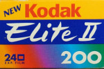 Kodak EKTACHROME Elite II 200 elite2 film packaging