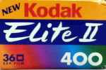 Kodak EKTACHROME Elite II 400 elite2 film packaging