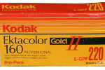 Kodak EKTACOLOR Gold II 160 Professional - Code : 5124 GPF film packaging