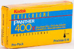 Kodak EKTACHROME Panther 400X Professional - Code : 6075 - EPL film packaging