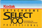 Kodak EKTACHROME Select 50x Film – Code 8067 film packaging