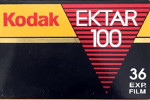 Kodak EKTAR 100 Gen 1 100-1 – Code CX 3101 film packaging