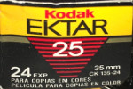 Kodak Ektar 25 - Code : CH film packaging