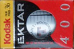 Kodak EKTAR 400 – SU400 film packaging