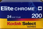 Kodak Elite Chrome 200 – E6 - Code : 5014 – ED film packaging