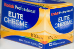 Kodak Elite Chrome 100 E-6 slide film EB - Code : 5089 film packaging
