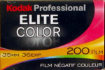 Kodak Professional ELITE COLOR 200UC film packaging