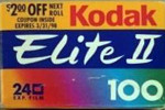 Kodak Elite II Chrome 100 eliteIIchrome film packaging