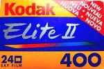 Kodak Elite II Chrome 400 eliteIIchrome film packaging