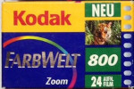 Kodak Farbwelt 800 Zoom Film film packaging