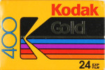 Kodak Kodacolor Gold 400 Gen 1 (First Kodacolor Gold) 400-1 GC film packaging