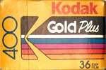 Kodak Gold Plus 400 (Gen 4?) + goldplus film packaging