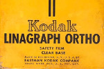 Kodak Eastman Linagraph Ortho (Clear base) – Code 5211 / 7211 film packaging