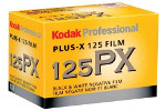 Kodak PLUS-X Professional 125PX Pan Film (Yellow Box) 2147 film packaging