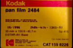 Kodak Pan Film Estar-AH Base – SP415 SP417 - Code : 2484 film packaging