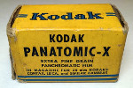 Kodak Panatomic-X FX ISO 25 – Code 5060 film packaging