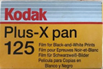 Kodak PLUS-X Pan (Gray yellow box) PX film packaging