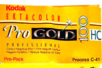Kodak Ektacolor Pro Gold 100HC – GPH4086 film packaging