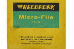 Kodak Recordak Dacomatic E Film – Code 5465 / 7465 / 8465 film packaging