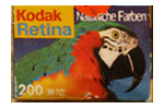 Kodak Retina 200 "Parrot" DB film packaging