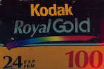 Kodak Royal Gold 100 film, RA135-36 - Code : 5226 - RA film packaging