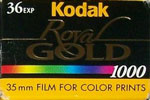 Kodak Royal Gold 1000, RF135 - Code : 5216 film packaging