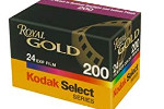 Kodak Royal Gold 200 Select Series (Gen 2) film packaging