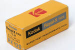 Kodak Royal-X Pan – Code RX 6128 film packaging