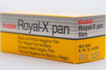 Kodak Royal-X Iso 1250 – Code RX 6045 film packaging