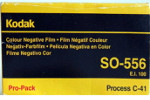 Kodak SO556 C-41 Colour Negative film ISO 400 SO-556 film packaging