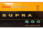 Kodak Professional Supra 800 film packaging