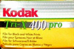 Kodak Tri-X 400 Pro (TX400) film packaging