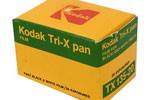 Kodak TRI-X Pan - Code : 5063 – TX (Yellow green box) film packaging