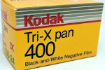 Kodak Tri-X Pan 400TX film packaging