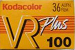 Kodak Kodacolor VR100 Plus DA-5 + vr100plus vr+ DA5 film packaging