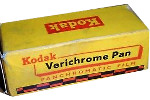Kodak Verichrome Pan (2d version) - Code : 6014 film packaging
