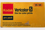 Kodak VERICOLOR S – Code VS film packaging