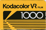 Kodak Kodacolor VR1000 Gen 1 - Code : 5090 CF 1000-1 film packaging