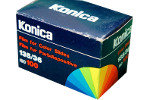 Konica Chrome 100 film packaging