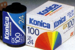 Konica GX100 film packaging