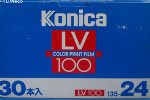Konica LV100 film packaging