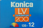 Konica LV200 film packaging