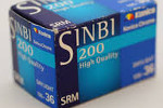Konica Chrome SINBI 200 SRM film packaging