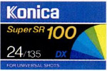 Konica Color Super SR-100 SuperSR100 film packaging