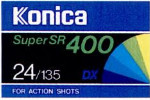 Konica Color Super SR-400 SSR400 film packaging